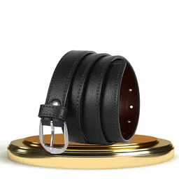 SHOPGLOBAL Unisex Textured Leather Belt-picture-5