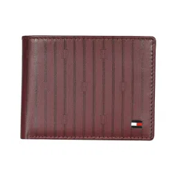tommy hilfiger accessories Tommy Hilfiger Men Wine RFID Protected Bartelso Global Coin Wallet-picture-27
