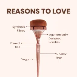 IRIS COSMETICS Luminous HD Foundation Brush image 2