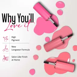 Colors Queen Nail Paint Combo Set Of 3 With Free Nail Paint Remover Wipes image 3