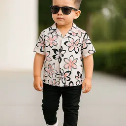 TOONKY Boys Printed Shirt with Trousers-picture-8