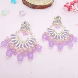 VATSALYA creation Gold-Plated Alloy Earrings-picture-57