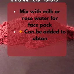 HENNAVEDIC Natural Rose Powder - 100 g image 3