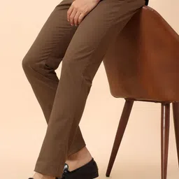 Cantabil Men Comfort Easy Wash Trousers-picture-24