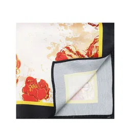 House of Pataudi Printed Silk Pocket Squares image 2