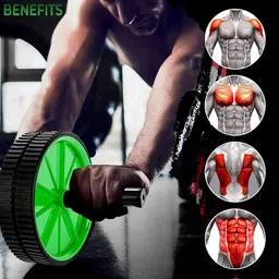 Strauss Double Wheel Ab & Exercise Roller image 5