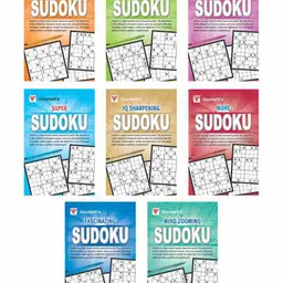 Goodwill Publishing House Sudoku Book Pack of 8 - English-image-0