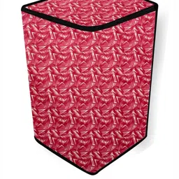 The Furnishing Tree Washing Machine Cover Frieze Pattern Red Compatible for Whirlpool 7.5 Kg Fully- image 3