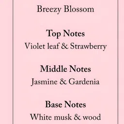 Soi FlameCraft Pink Luxury Breezy Blossom Bell Jar Scented Candle image 3