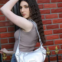 MINI WESST Women Solid Structured Shoulder Bag-picture-19