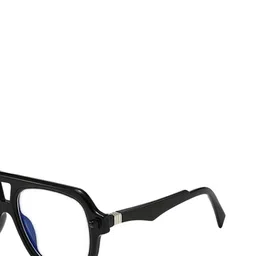 AUGEN Unisex Clear Lens & Gold-Toned Aviator Sunglasses with image 2