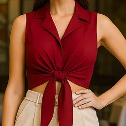 don't be basic Crop Top image 5