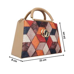 LIKE STYLE Ethnic Motifs Printed Structured Sling Bag image 2