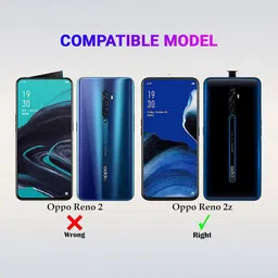 LIRAMARK Solid Printed Oppo Reno 2F Back Case Mobile Accessories image 5