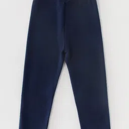 Kookie Kids Full Length Leggings Apple Patch - Navy Blue image 2