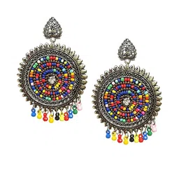 muccasacra Multicoloured Alloy Earrings-picture-29