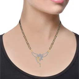 Sangria Stone-Studded & Beaded Mangalsutra-picture-40