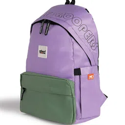 MONKEY TROOPERS Unisex Colourblocked Backpack image 5