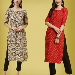 Ethnic basket Women Multi Kurtas-picture-23