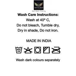 Sparrow world Violet Solid Cotton Carpet image 4