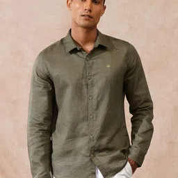 WROGN Cutaway Collar Comfort Slim Fit Casual Shirt-picture-21