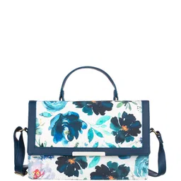 Golden Feather Art & Craft Floral Printed PU Shoulder Bag image 2