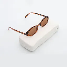PELLE LUXUR Women Oval Sunglasses with UV Protected Lens PL25GS180-picture-26