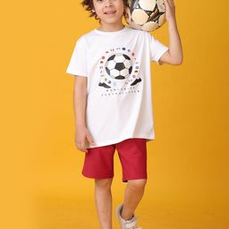 Anthrilo Printed T-Shirt With Shorts Clothing Set-picture-19