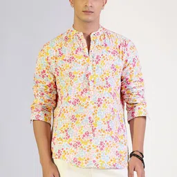 SHOWOFFFF Men Comfort Floral Printed Casual Shirt image 5