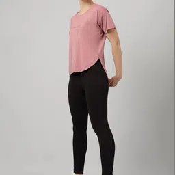 MKH Women Typography Printed Dri-FIT T-shirt image 2