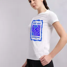SZN Women Typography Printed T-shirt image 4