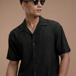HIGHLANDER Men Comfort Opaque Casual Shirt-picture-37