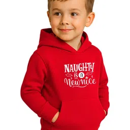 3Colors Boys Printed Hooded Sweatshirt image 4