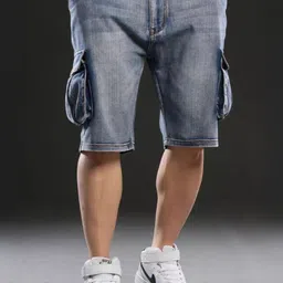 StyleCast Men Regular Fit Knee Length Cotton Shorts-picture-32