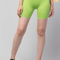 DRAXSTAR Women Pack Of 2 Skinny Fit Low-Rise Running Sports Shorts image 1