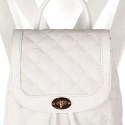 StyleCast x Revolte Women Solid Backpack image 3