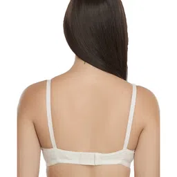 Inner Sense Laced Organic Antimicrobial Nursing Bra Pack of 2 - White image 4