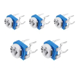 100 Ohm Preset Potentiometer - (Pack of 5) image 1