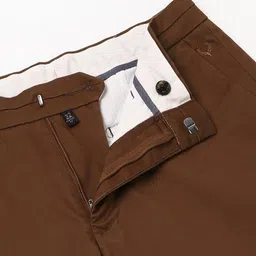 Allen Solly Men Cotton Regular Fit Trousers image 4