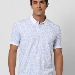 Peter England Men Printed Polo Collar T-shirt-picture-55