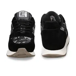 Eego Italy Men Suede Colourblocked Lace-Up Sneakers image 3