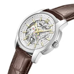 Kenneth Cole Men Leather Straps Analogue Automatic Motion Powered Watch KCWGX0099402MNW image 2