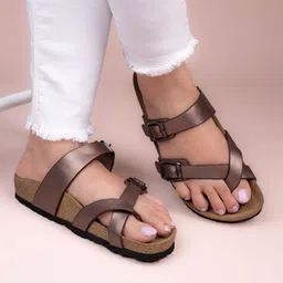 Mast & Harbour Women One Toe Flats-picture-42