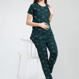 PASTEL CLIP Women Printed Night suit-image-52