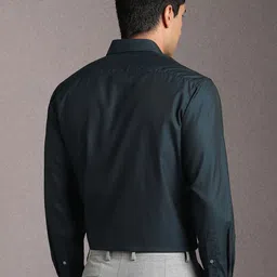 Luxure by Louis Philippe Textured Formal Shirt image 2