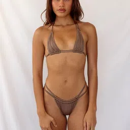 NVYARI Halter Neck Swim Bikini Set image 2