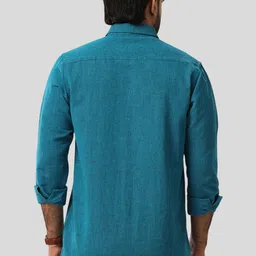 UATHAYAM Men Slim Fit Casual Shirt image 5