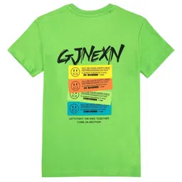 Gini and Jony Boys Typography Printed T-shirt image 3