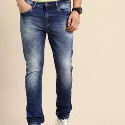 Being Human Men Slim Fit Heavy Fade Stretchable Jeans-picture-23