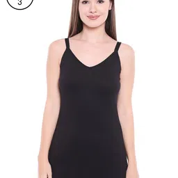 Bodycare Women Black Solid Pack of 3 Camisoles E41BBB-picture-11